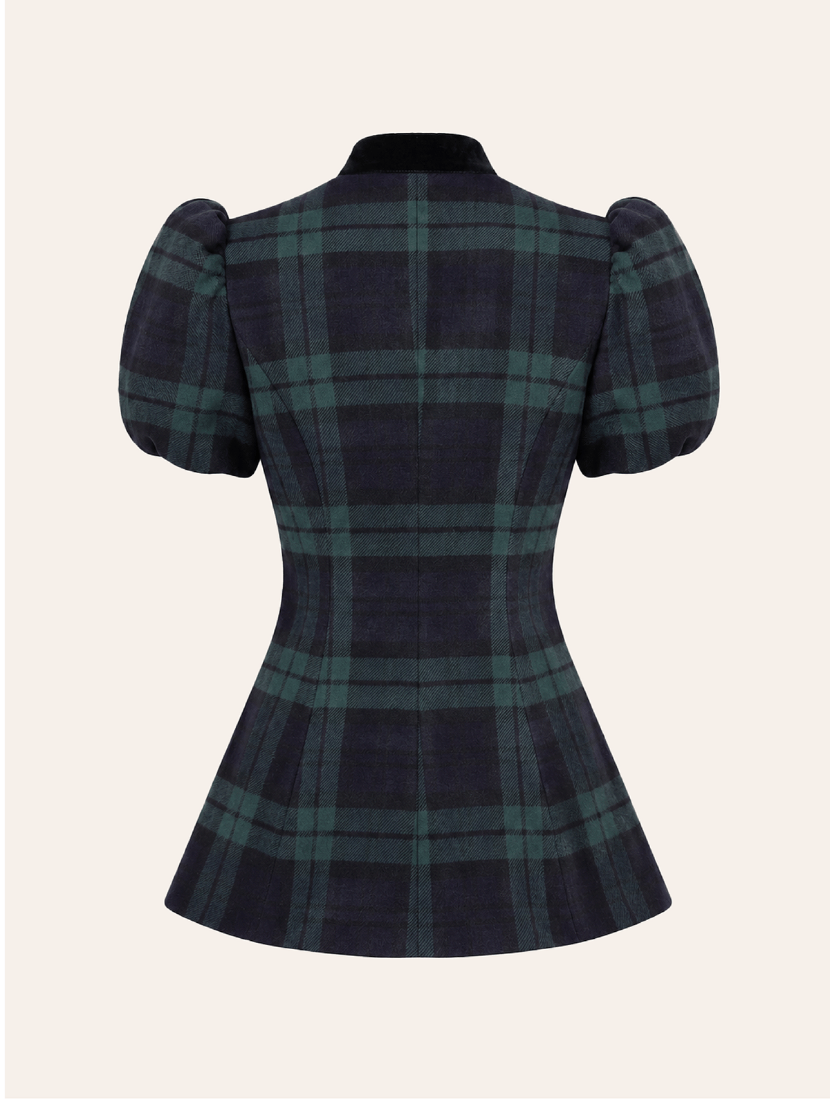 Valeria Blouse Tartan