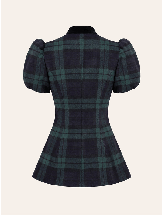 Valeria Blouse Tartan