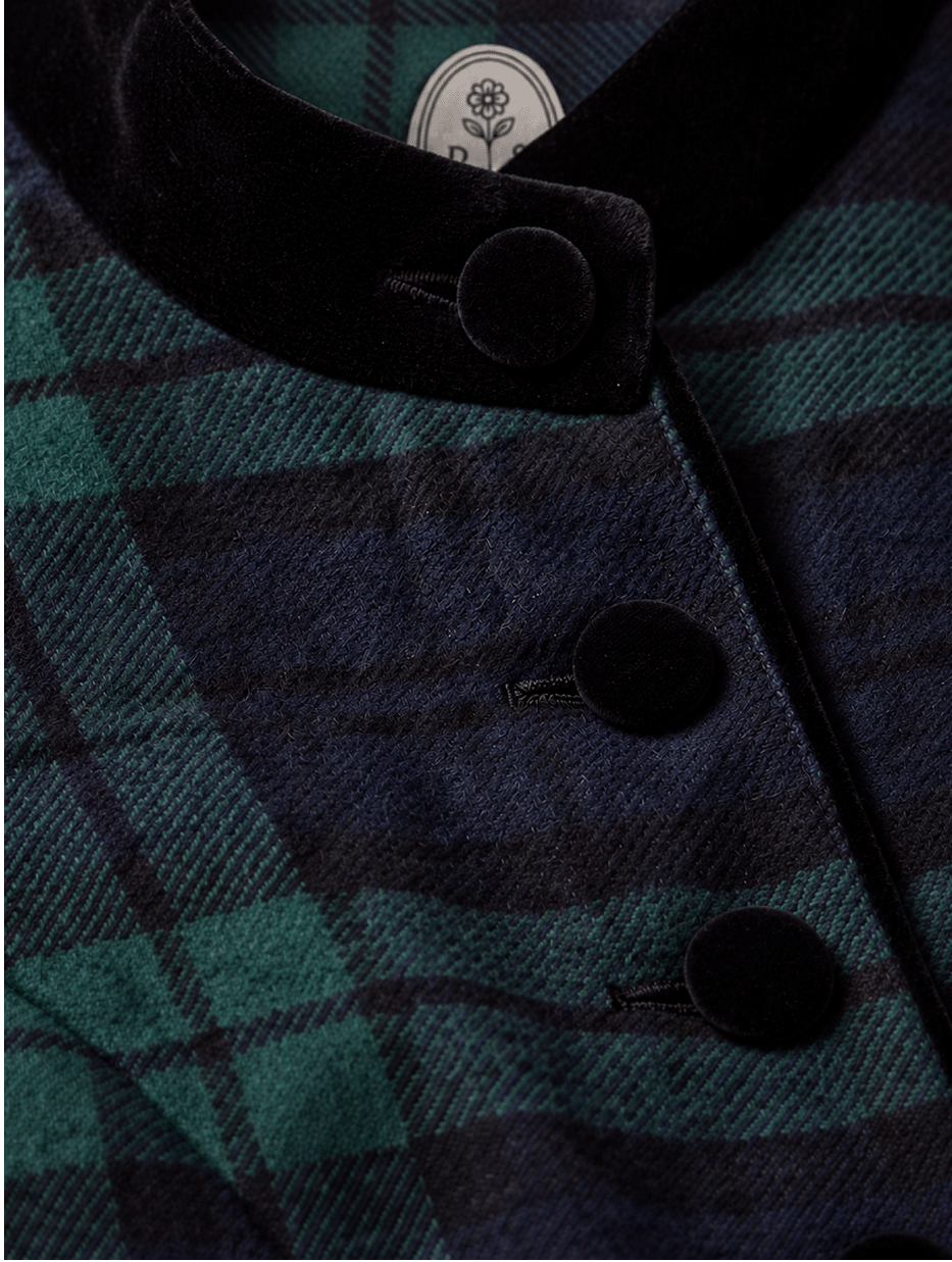 Valeria Blouse Tartan