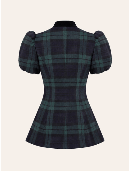 Valeria Blouse Tartan