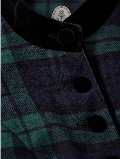 Valeria Blouse Tartan