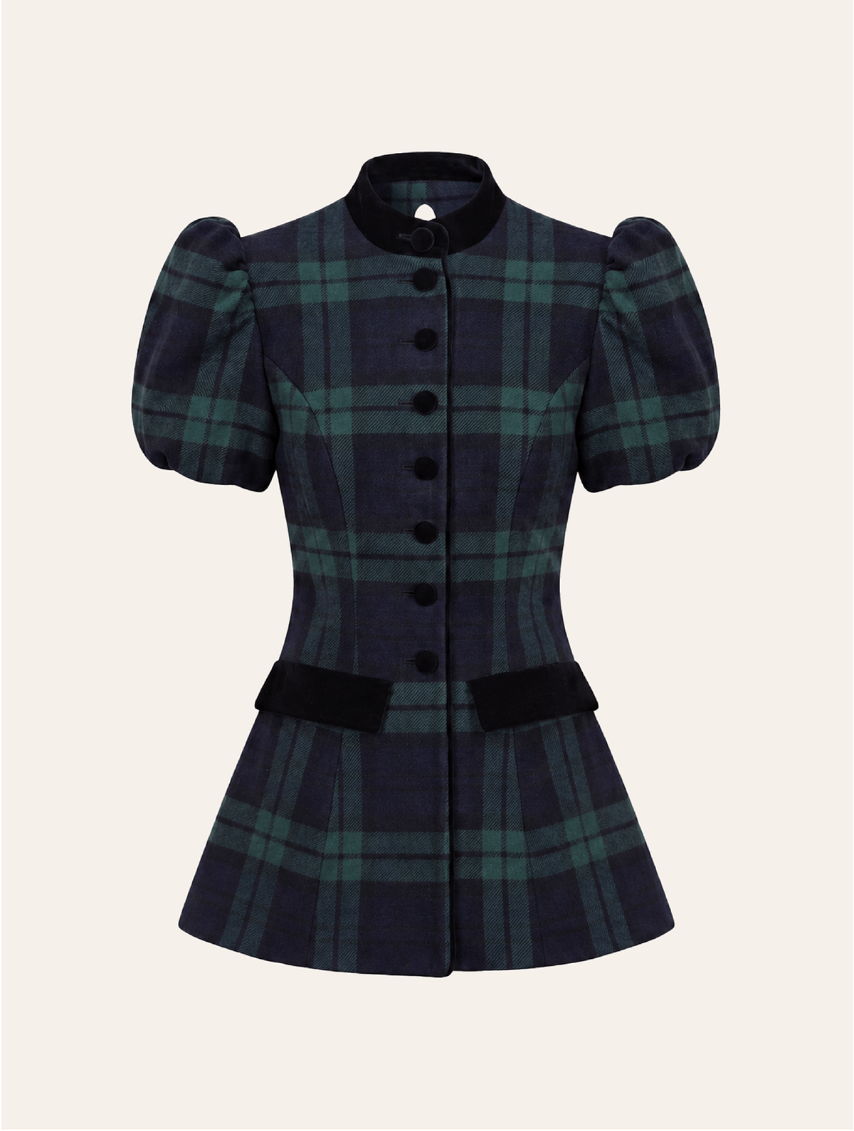 Valeria Blouse Tartan