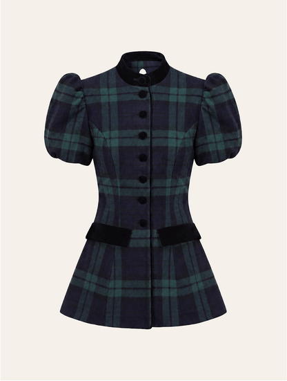 Valeria Blouse Tartan
