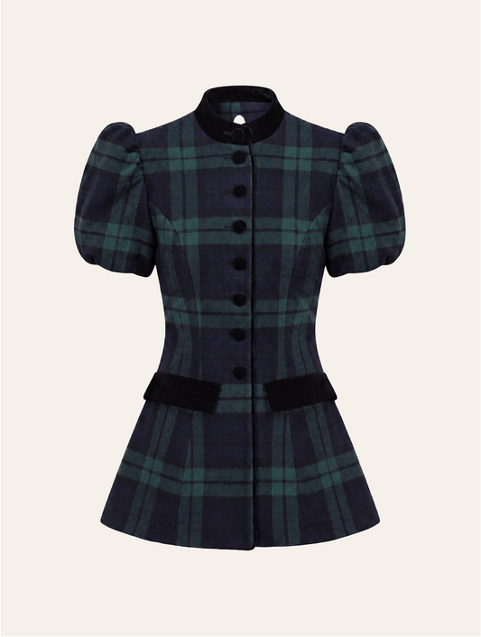 Valeria Blouse Tartan