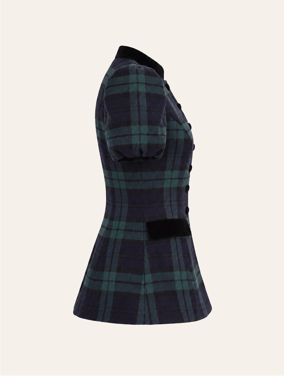 Valeria Blouse Tartan