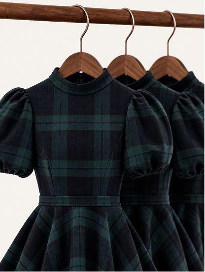 Valeria Dress Tartan