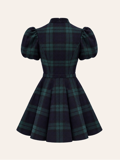 Valeria Dress Tartan