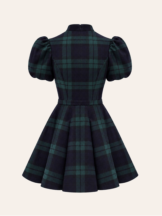 Valeria Dress Tartan