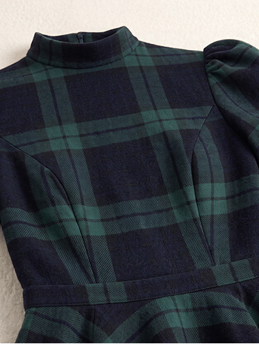 Valeria Dress Tartan