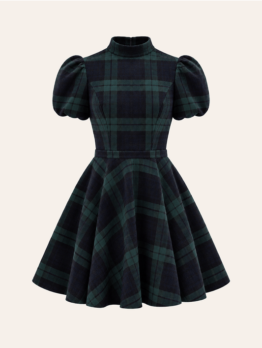Valeria Dress Tartan