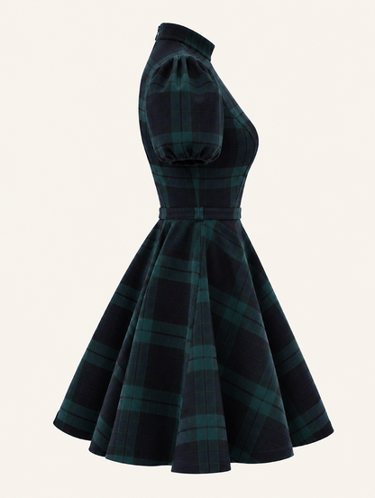 Valeria Dress Tartan